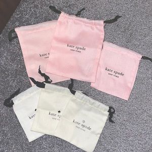 Kate Spade Jewelry Sized Dust Bags